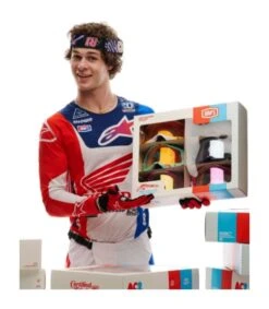 100% Accuri 2 Jett Lawrence Donut Goggle 6-Pack 5 100% Accuri 2 Jett Lawrence Donut Goggle 6-Pack -Motorcycle Gear Shop 100 accuri2 jett lawrence donut goggle6 pack 2