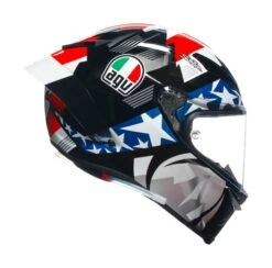Front Page -Motorcycle Gear Shop agv pista gprr mir americas2021 helmet white blue 1