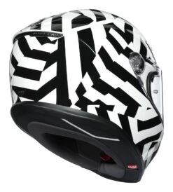 AGV K6 Secret Helmet -Motorcycle Gear Shop agvk6 secret helmet black white 2
