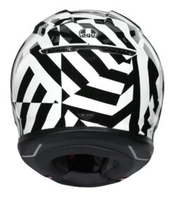 AGV K6 Secret Helmet -Motorcycle Gear Shop agvk6 secret helmet black white 3