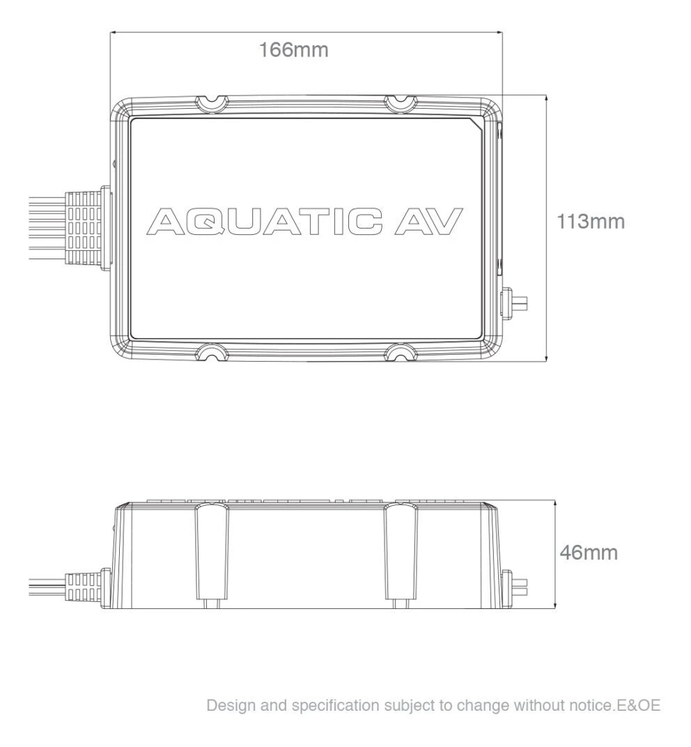 Aquatic AV 300 Watt 2-Channel Amplifier For Harley Touring 1998-2023 4 Aquatic AV 300 Watt 2-Channel Amplifier For Harley Touring 1998-2023 - Image 4