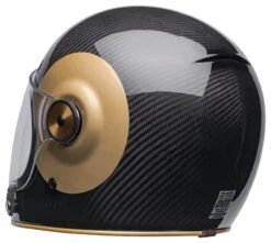 Bell Helmets Bell Bullitt Carbon TT Helmet -Motorcycle Gear Shop bell bullitt carbon tt helmet gloss black gold 2