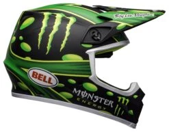 Bell Helmets Bell MX-9 Mips Showtime Helmet -Motorcycle Gear Shop bell mx9 mips showtime helmet black green 3
