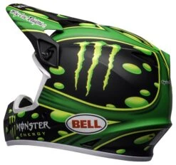 Bell Helmets Bell MX-9 Mips Showtime Helmet -Motorcycle Gear Shop bell mx9 mips showtime helmet black green 6