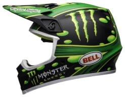 Bell Helmets Bell MX-9 Mips Showtime Helmet -Motorcycle Gear Shop bell mx9 mips showtime helmet black green 7