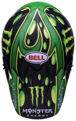 Bell Helmets Bell MX-9 Mips Showtime Helmet -Motorcycle Gear Shop bell mx9 mips showtime helmet black green 8