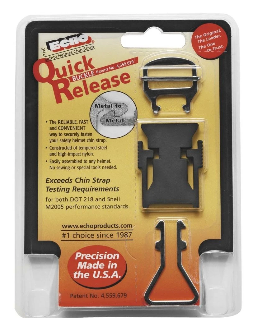 Echo Helmet Quick Release Buckle 1 Echo Helmet Quick Release Buckle