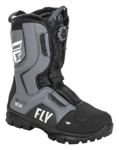 Fly Racing Snow Marker BOA Boots 8 Fly Racing Snow Marker BOA Boots -Motorcycle Gear Shop fly racing snow marker boa boots black grey