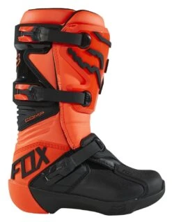 Fox Racing Youth Comp Boots 31 Fox Racing Youth Comp Boots -Motorcycle Gear Shop fox racing youth comp boots orange 1
