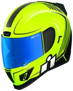 Icon Airform Resurgent Helmet -Motorcycle Gear Shop icon airform resurgent helmet hi viz