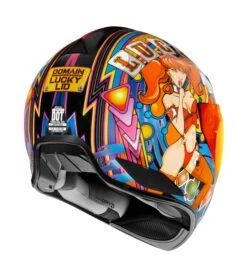 Front Page -Motorcycle Gear Shop icon domain lucky lid4 helmet red black