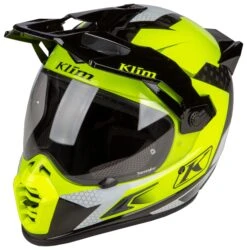Klim Krios Pro Charger Helmet -Motorcycle Gear Shop klim krios pro charger helmet hi viz