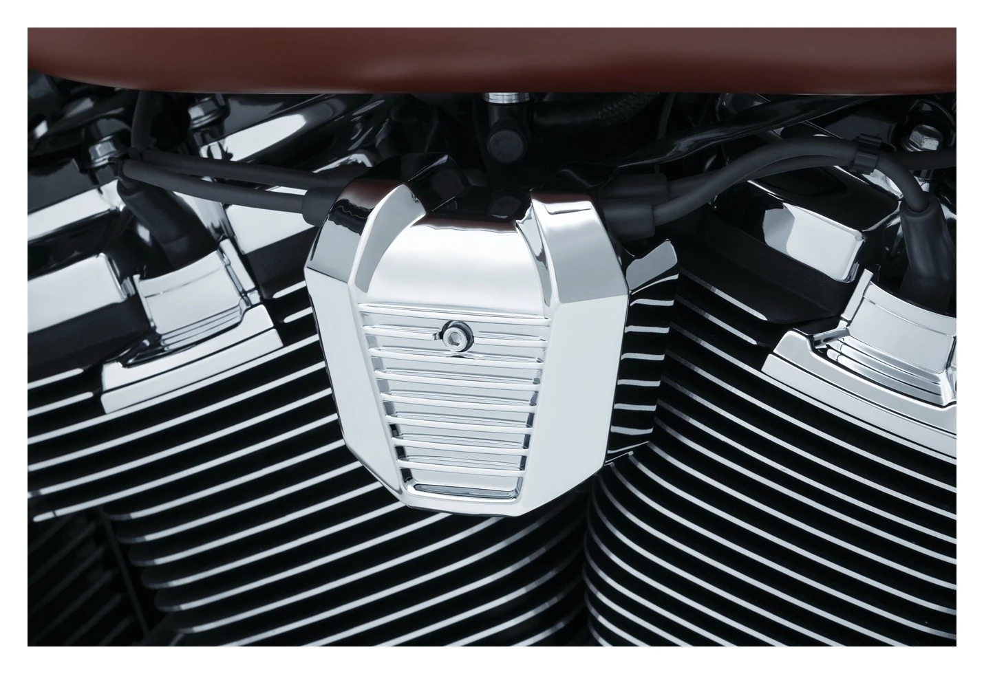 Kuryakyn Precision Coil Cover For Harley Softail 2018-2023 2 Kuryakyn Precision Coil Cover For Harley Softail 2018-2023 - Image 2