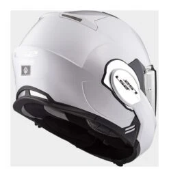 LS2 Valiant Helmet -Motorcycle Gear Shop ls2 helmets valiant modular motorcycle helmet with sunshield white 2