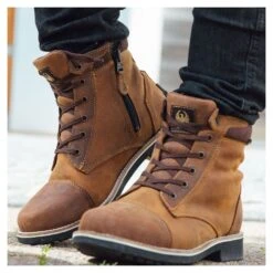 Merlin Selena Women's Boots -Motorcycle Gear Shop merlin selena womens boots brown 4