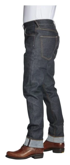 Rokker Iron Selvage Raw Jeans -Motorcycle Gear Shop rokker iron selvage raw jeans 3