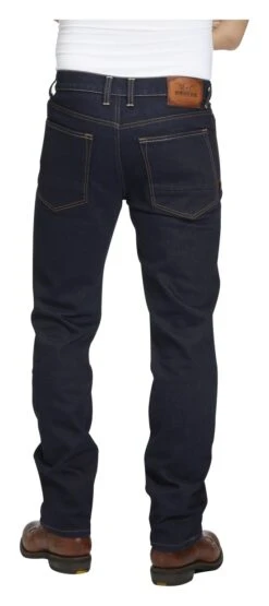 Rokker RokkerTech Straight Raw Jeans 6 Rokker RokkerTech Straight Raw Jeans -Motorcycle Gear Shop rokker rokkertech slim straight jeans raw raw black 2