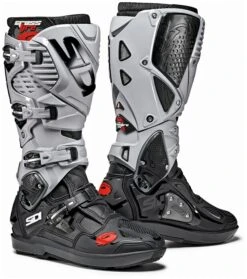 SIDI Crossfire 3 SRS Boots -Motorcycle Gear Shop sidi boots crossfire sr black ash