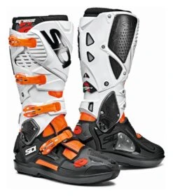 SIDI Crossfire 3 SRS Boots -Motorcycle Gear Shop sidi crossfire3 srs boots orange black white