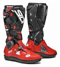 SIDI Crossfire 3 SRS Boots -Motorcycle Gear Shop sidi crossfire3 srs boots red black