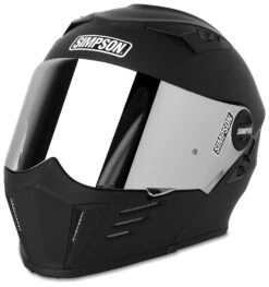 Simpson Mod Bandit Helmet -Motorcycle Gear Shop simpson mod bandit helmet matte black