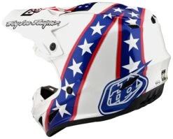 Troy Lee Designs SE4 Evel Knievel Helmet (XS) -Motorcycle Gear Shop troy lee designs se4 evel knievel helmet 2