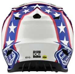 Troy Lee Designs SE4 Evel Knievel Helmet (XS) -Motorcycle Gear Shop troy lee designs se4 evel knievel helmet 3