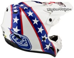 Troy Lee Designs SE4 Evel Knievel Helmet (XS) -Motorcycle Gear Shop troy lee designs se4 evel knievel helmet 4