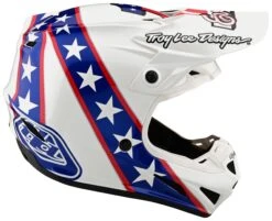 Troy Lee Designs SE4 Evel Knievel Helmet (XS) -Motorcycle Gear Shop troy lee designs se4 evel knievel helmet 5