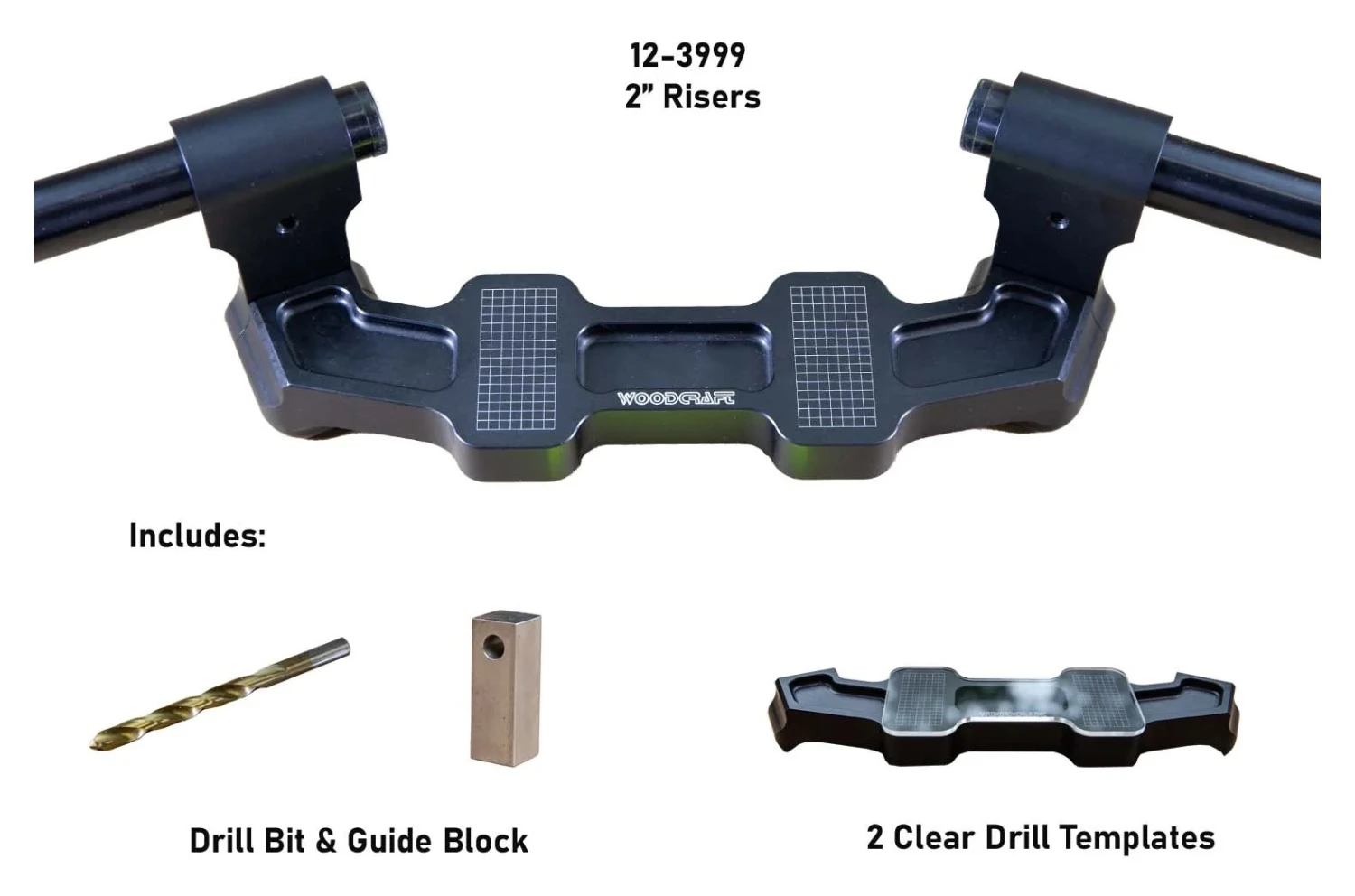Woodcraft Universal Clip-On Risers W/ Adapter Plate 7 Woodcraft Universal Clip-On Risers W/ Adapter Plate - Image 7