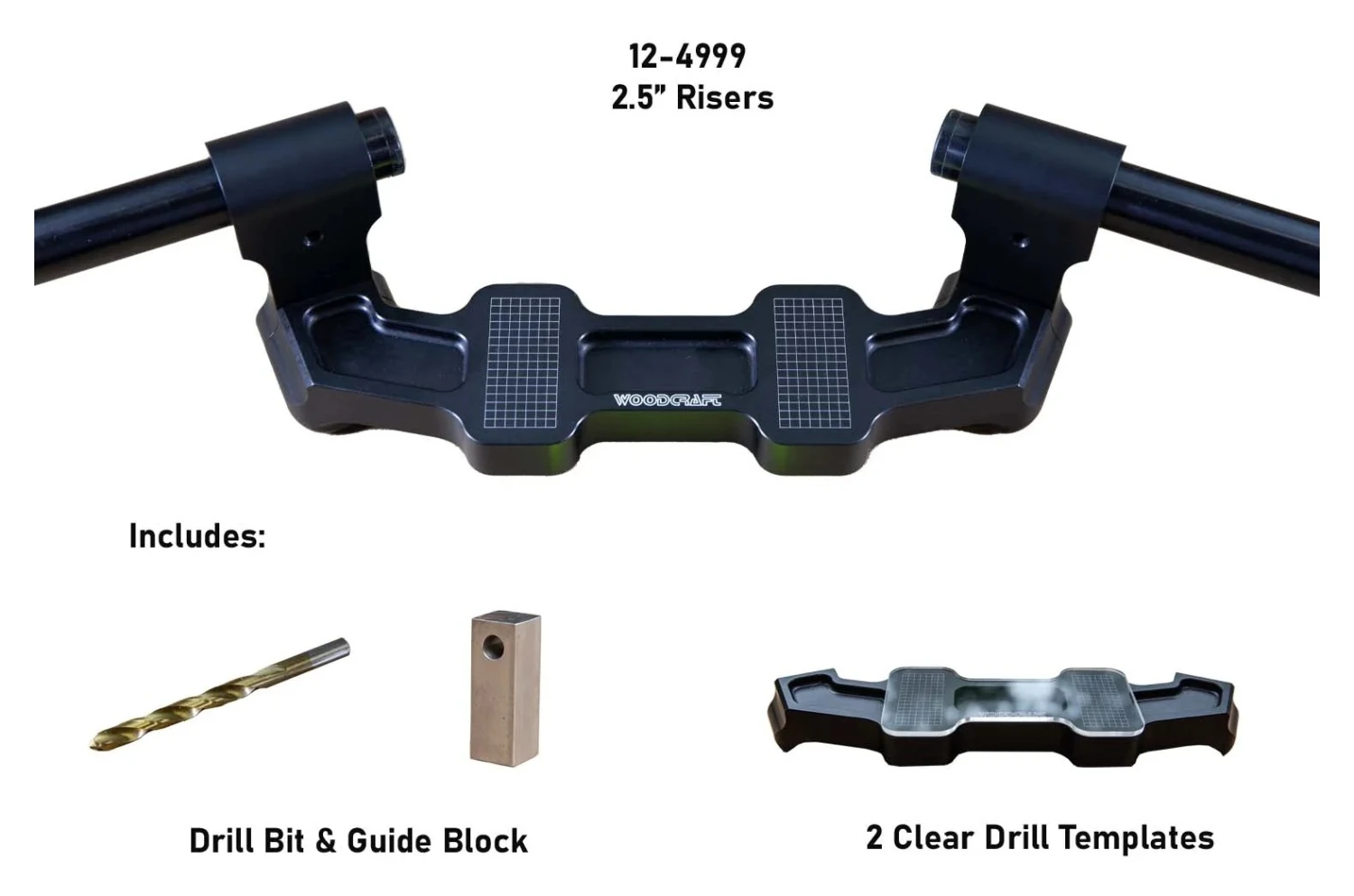 Woodcraft Universal Clip-On Risers W/ Adapter Plate 8 Woodcraft Universal Clip-On Risers W/ Adapter Plate - Image 8