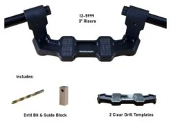 Woodcraft Universal Clip-On Risers W/ Adapter Plate 19 Woodcraft Universal Clip-On Risers W/ Adapter Plate -Motorcycle Gear Shop woodcraft universal clip on risersw adapter plate 7