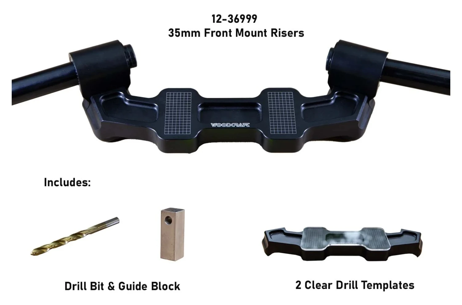 Woodcraft Universal Clip-On Risers W/ Adapter Plate 10 Woodcraft Universal Clip-On Risers W/ Adapter Plate - Image 10