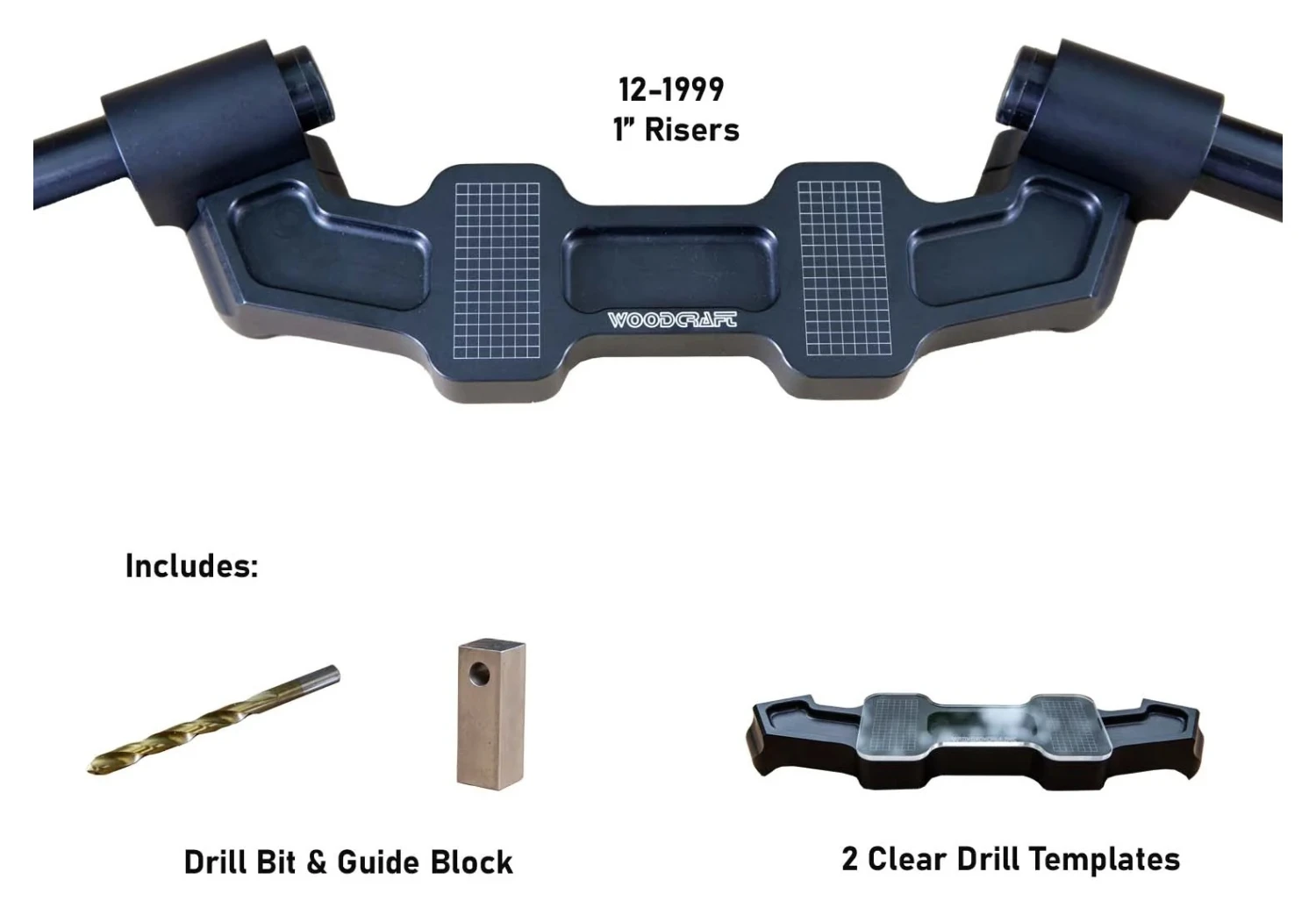 Woodcraft Universal Clip-On Risers W/ Adapter Plate 5 Woodcraft Universal Clip-On Risers W/ Adapter Plate - Image 5